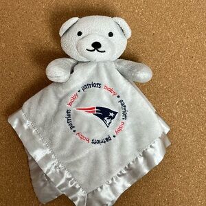 Baby Fanatic Silver Satin Baby Blanket Lovey